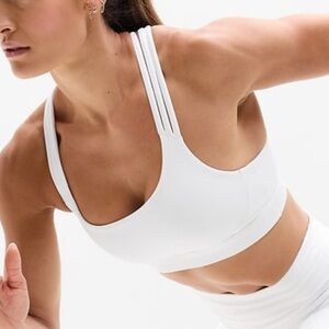 Athleta White Train Free Bra